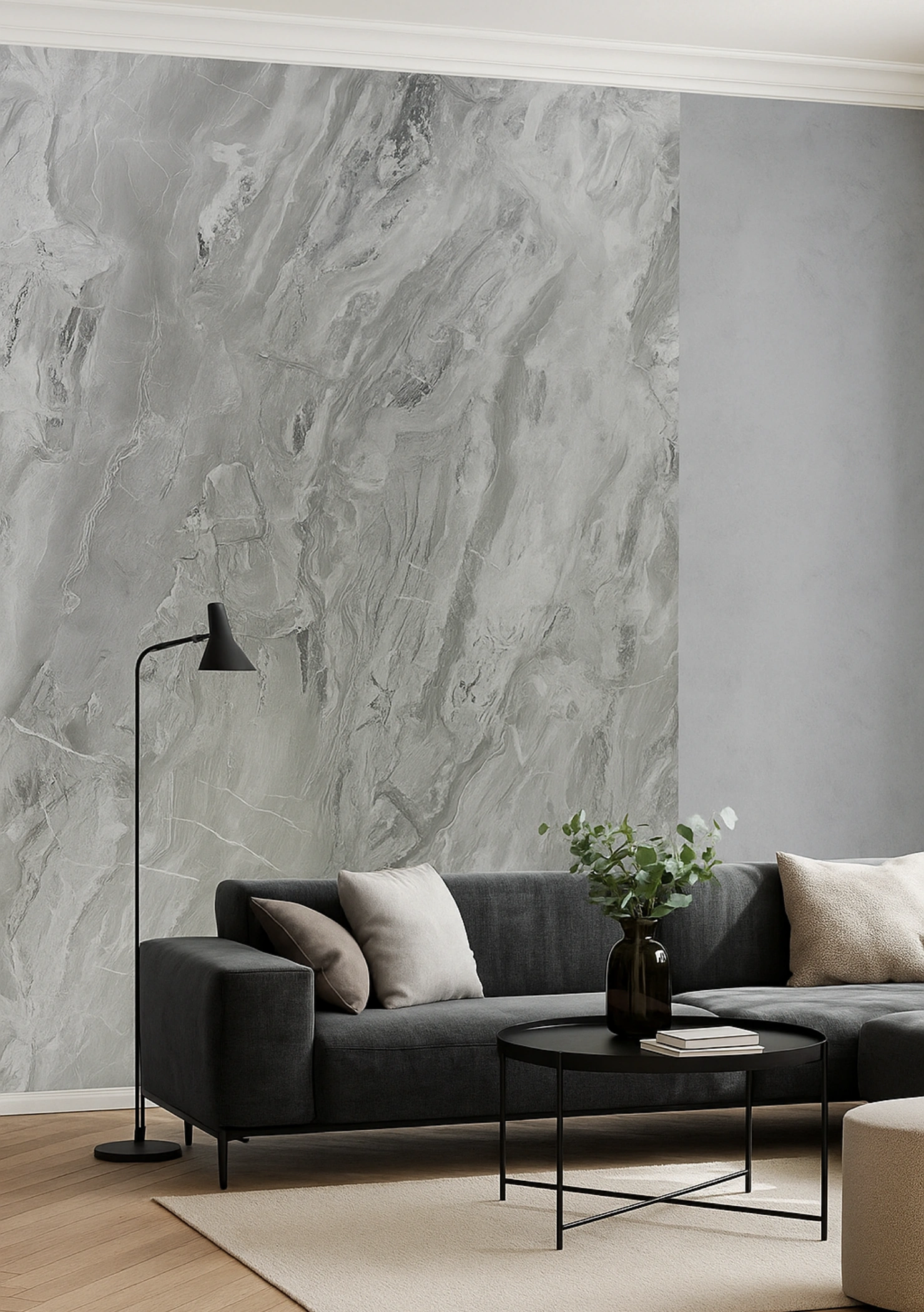 Marmori Grey PVC Falpanel Referencia