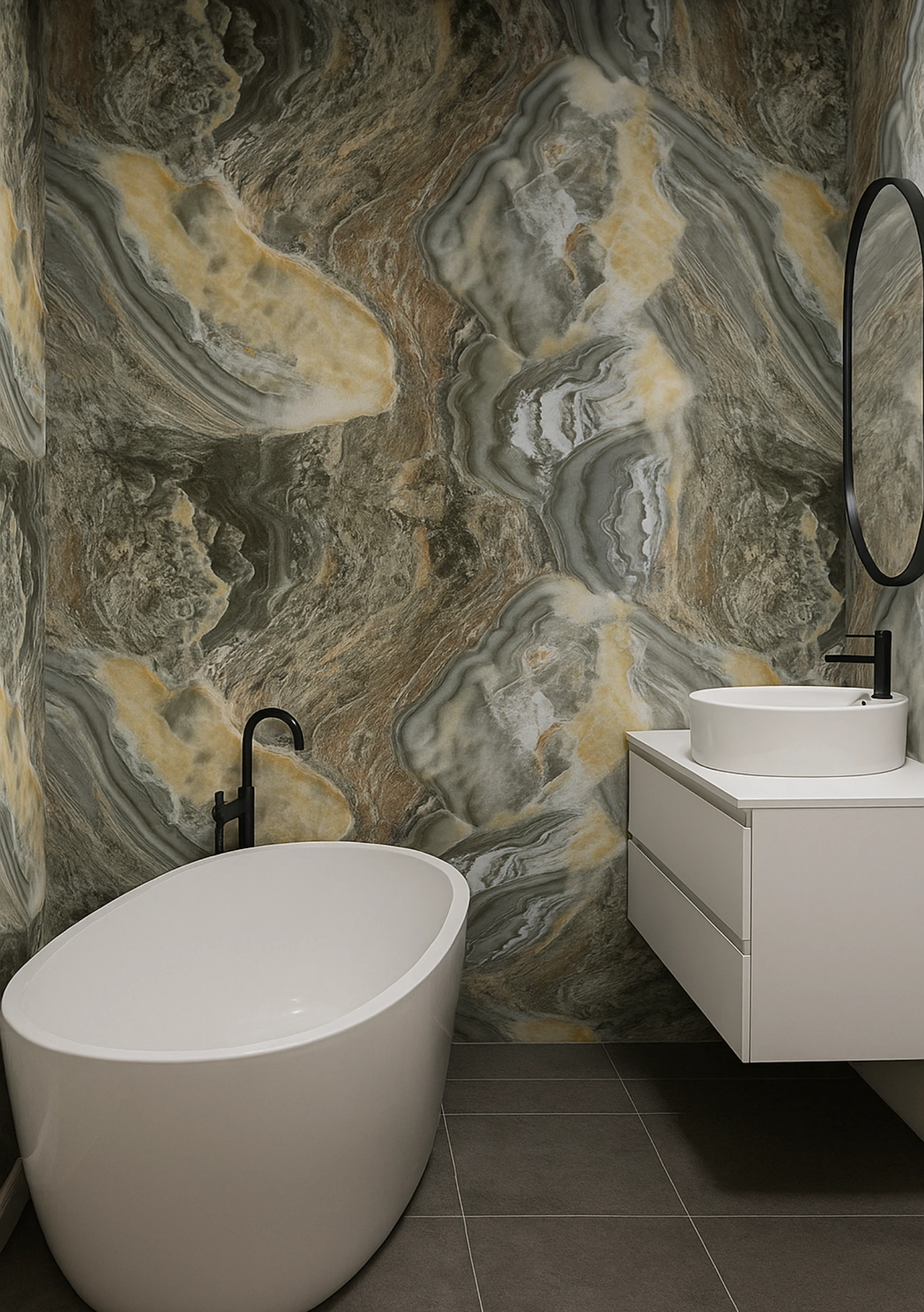 Onyx Green PVC Falpanel Referencia