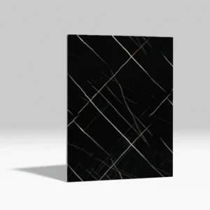 PVC Sahara Black fekete színű Falpanel (Méret: 1220 × 2800 mm)