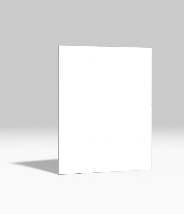 Solid fehér PVC Falpanel termékfotó